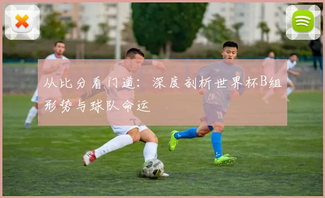 从比分看门道:深度剖析世界杯B组形势与球队命运